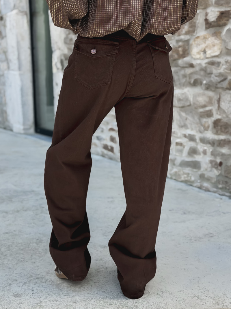 Jeans Carolina - Chocolat Jeans Carolina - Chocolat