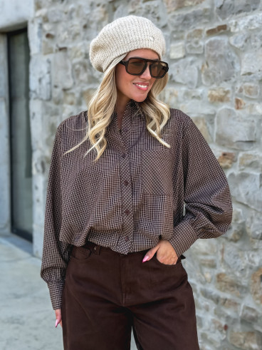 Chemise Carly - Chocolat Chemise Carly - Chocolat
