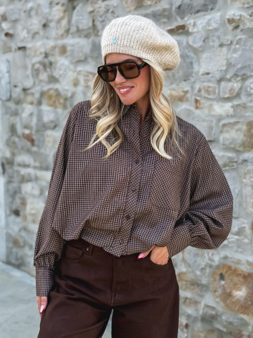 Chemise Carly - Chocolat Chemise Carly - Chocolat