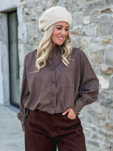 Chemise Carly - Chocolat Chemise Carly - Chocolat