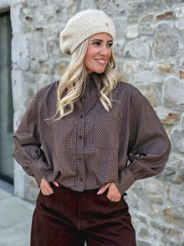 Chemise Carly - Chocolat Chemise Carly - Chocolat