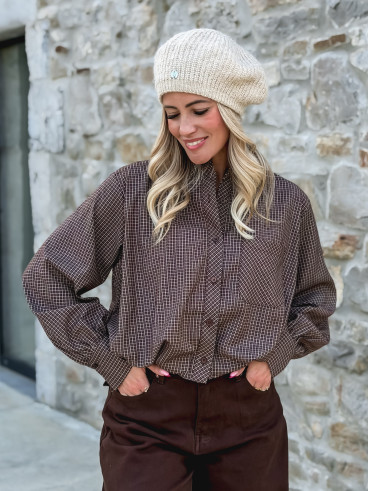 Chemise Carly - Chocolat Chemise Carly - Chocolat