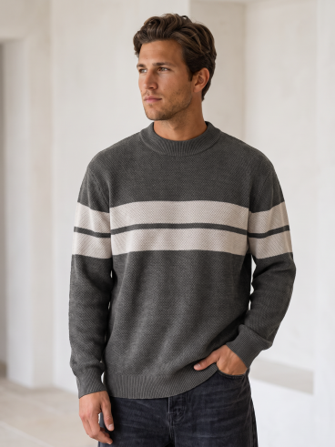 Pull Maëlo - Gris