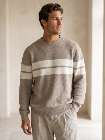 Pull Maëlo - Greige