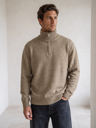 Pull Louka - Beige