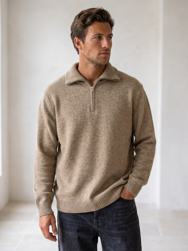 Pull Louka - Beige