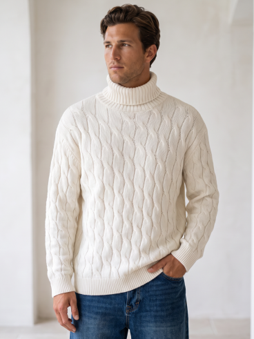 Pull Régis - Blanc