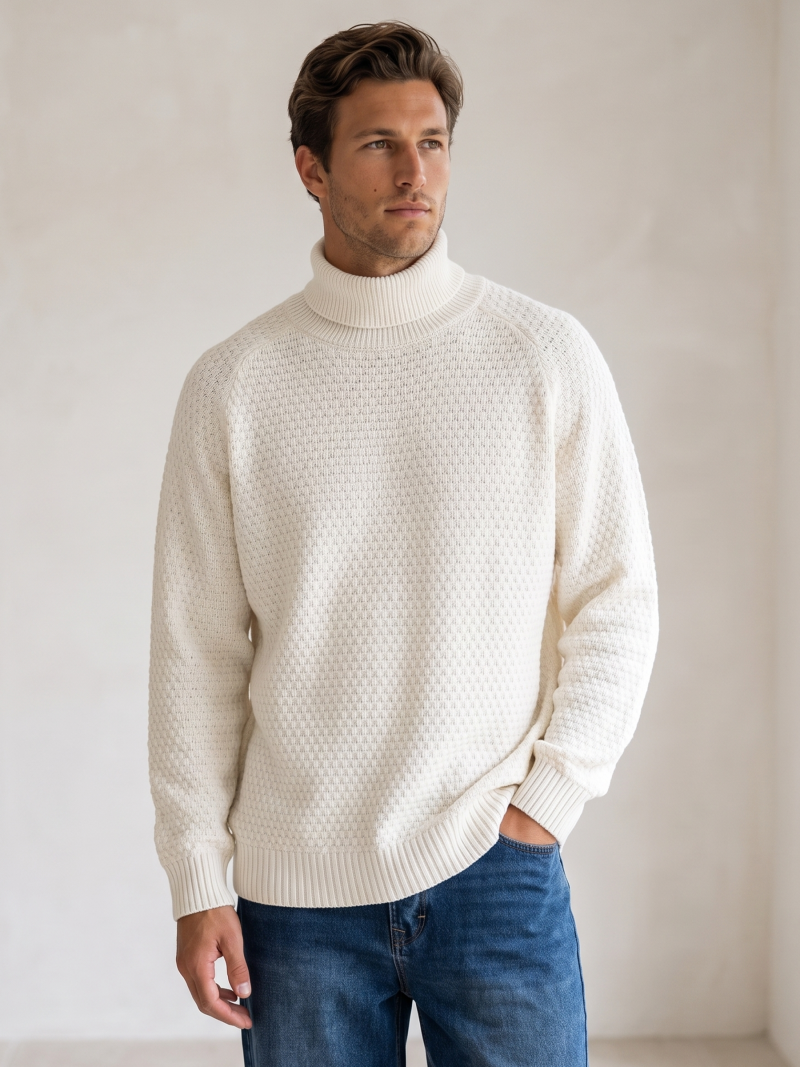 Pull Christian - Blanc