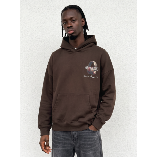 Pull "AUTHENTIC" - Chocolat