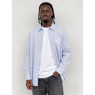 Chemise lignée Juan - Bleu/Blanc