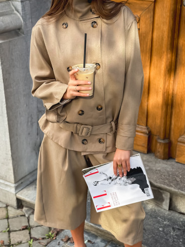 Bermuda kaelle - Taupe