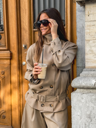 Veste Kaelle - Taupe