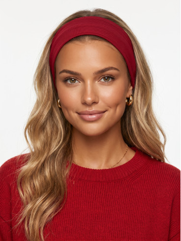 Bandeau Shaina - Bordeaux