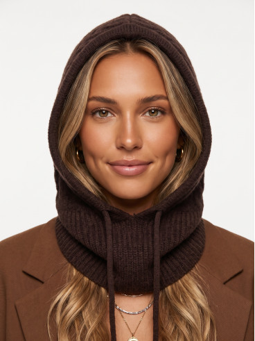 Cagoule Joséphina - Chocolat