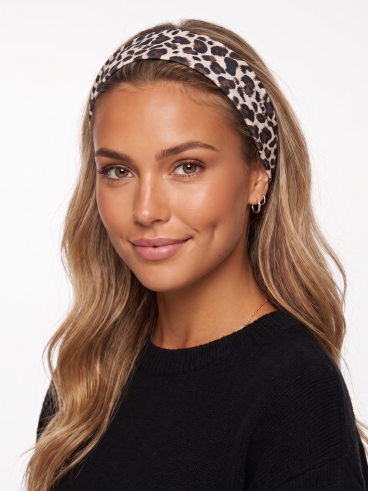 Bandeau Léopard Shaina - Beige