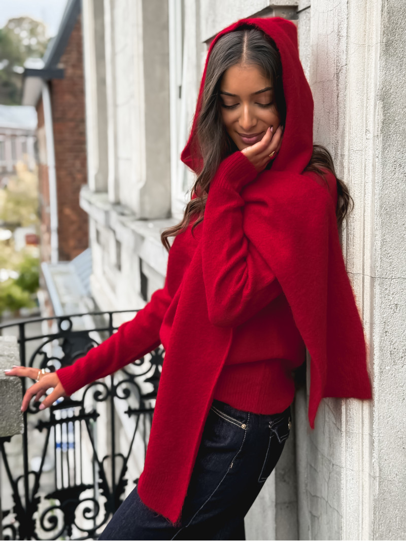 Pull Francesca - Rouge