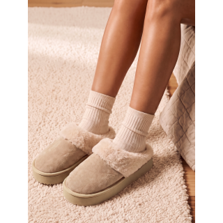 Pantoufles Saturn - Beige