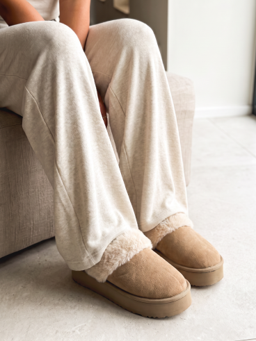 Pantoufles Saturn - Beige
