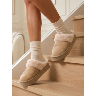 Pantoufles Saturn - Beige