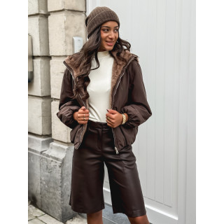 Veste réversible Zélénia - Chocolat