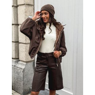 Veste réversible Zélénia - Chocolat