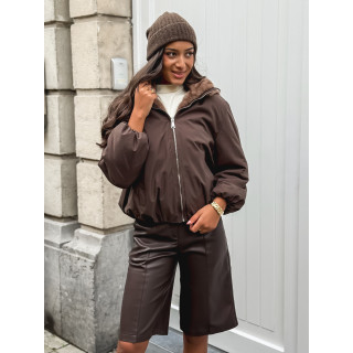 Veste réversible Zélénia - Chocolat