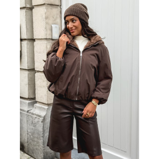 Veste réversible Zélénia - Chocolat