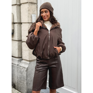 Veste réversible Zélénia - Chocolat