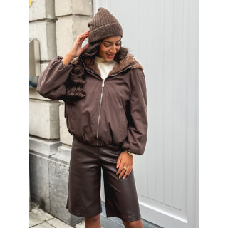 Veste réversible Zélénia - Chocolat