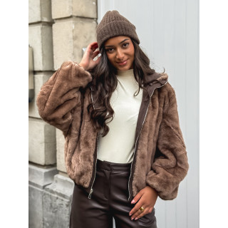 Veste réversible Zélénia - Chocolat