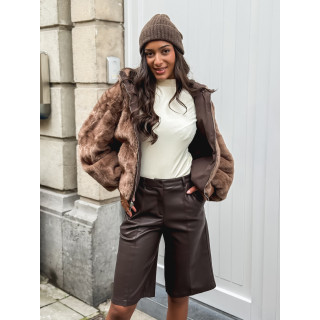 Veste réversible Zélénia - Chocolat