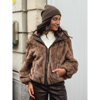 Veste réversible Zélénia - Chocolat