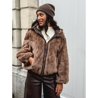 Veste réversible Zélénia - Chocolat