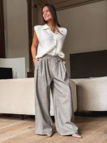 Pantalon Taïlys - Taupe