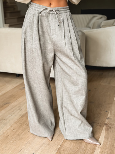 Pantalon Taïlys - Taupe Pantalon Taïlys - Taupe