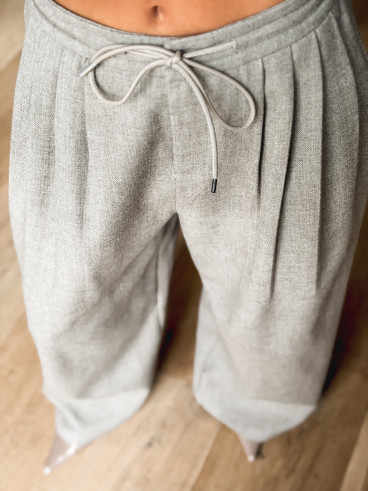 Pantalon Taïlys - Taupe Pantalon Taïlys - Taupe