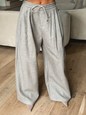 Pantalon Taïlys - Taupe Pantalon Taïlys - Taupe