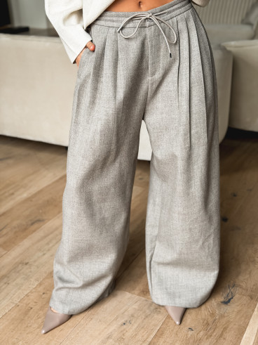 Pantalon Taïlys - Taupe Pantalon Taïlys - Taupe