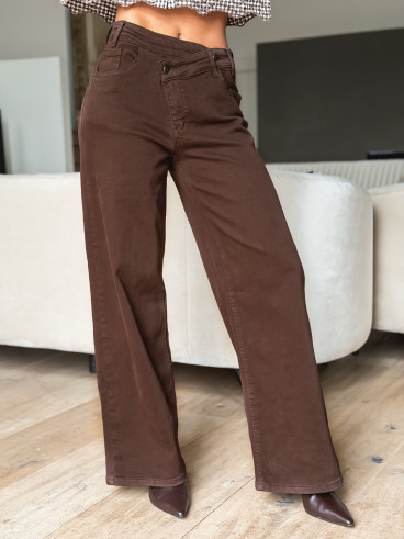 Jeans Iris - Chocolat