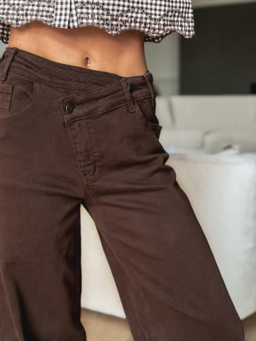 Jeans Iris - Chocolat