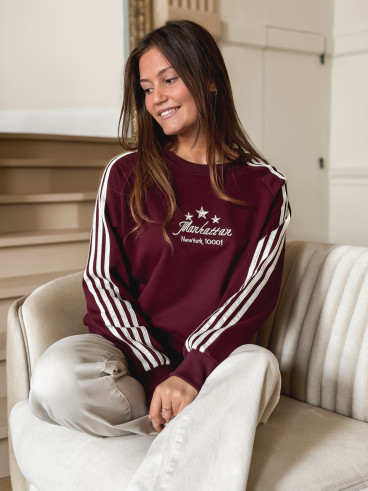 Pull Zeynep - Bordeaux