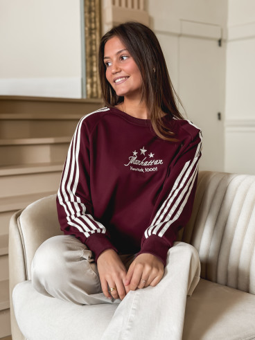 Pull Zeynep - Bordeaux
