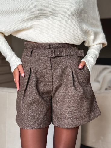 Short Isolia - Chocolat