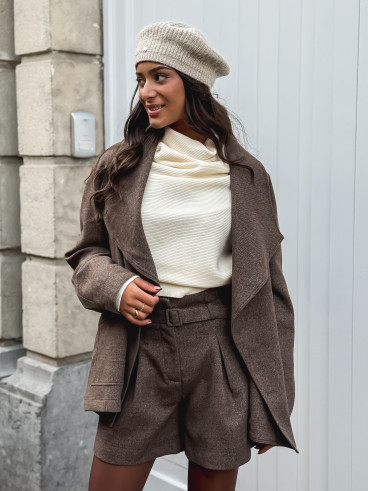 Veste Isolia - Chocolat