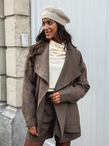 Veste Isolia - Chocolat