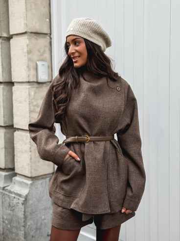 Veste Isolia - Chocolat