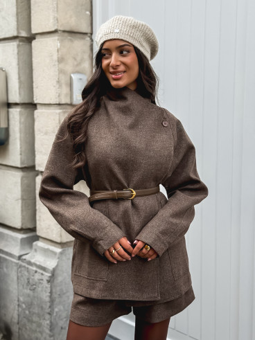 Veste Isolia - Chocolat