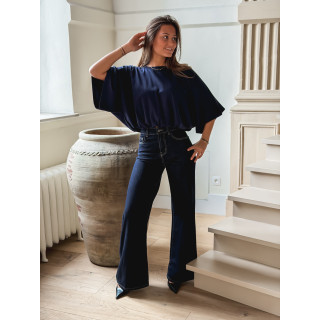 Blouse Zendayana - Bleu marine