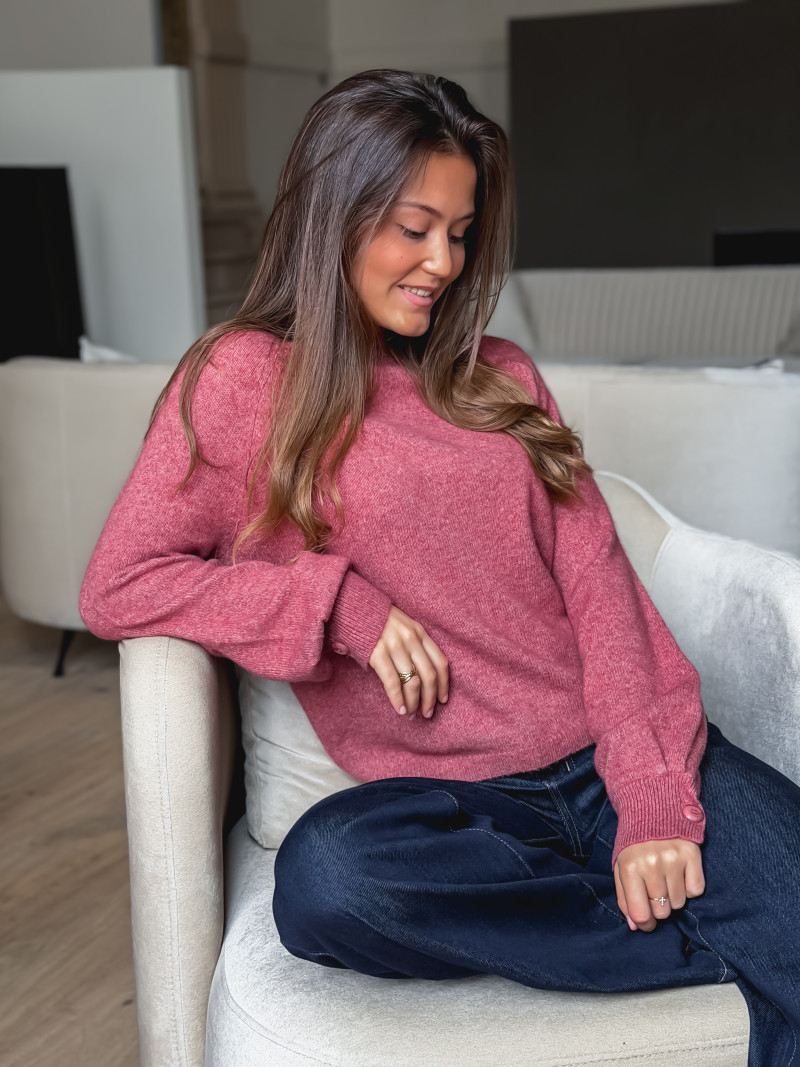 Pull Clolia - Bois de rose Pull Clolia - Bois de rose