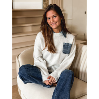 Pull Judi - Gris clair